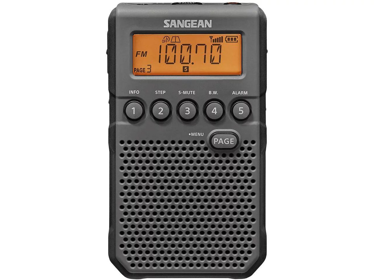 Portable AM/FM Radio, Black E7647