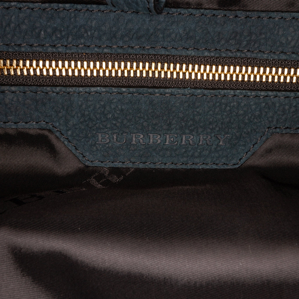Blue Calf Leather Satchel K185
