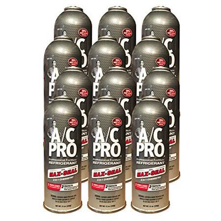 12 oz R-134a Air Conditioning Refrigerant with Leak Sealer X7016