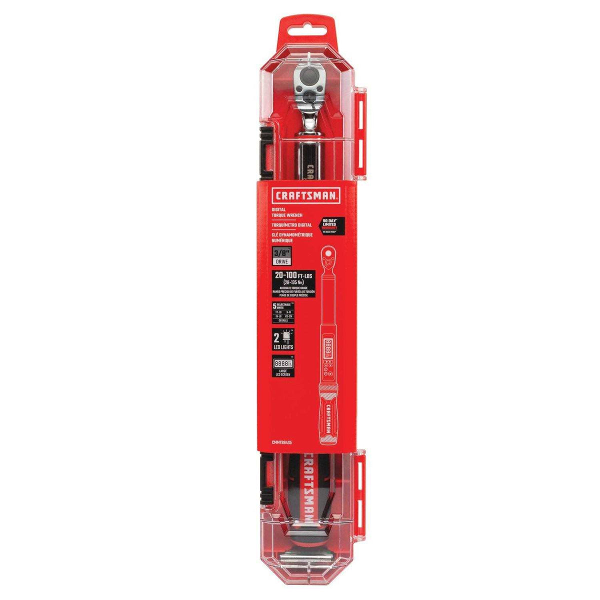 3/8-in Drive Digital Torque Wrench C128867