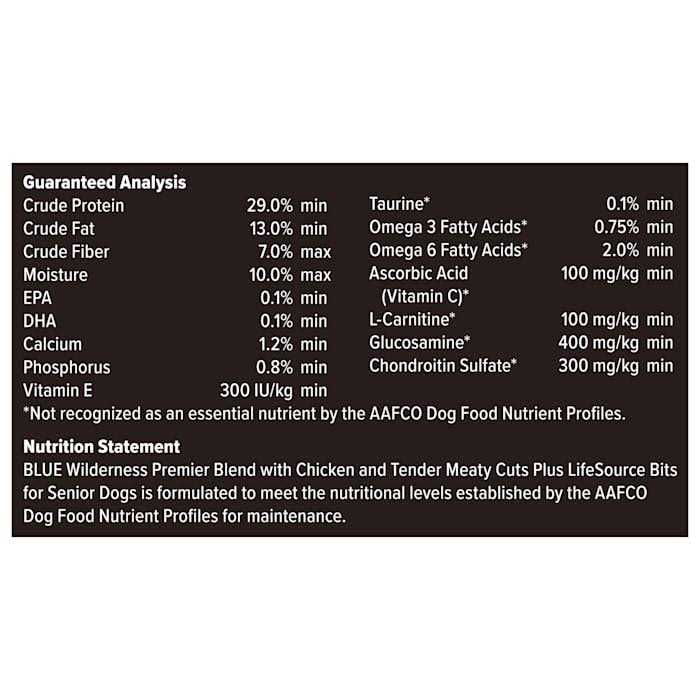 Senior Chicken Dry Dog Food U50366