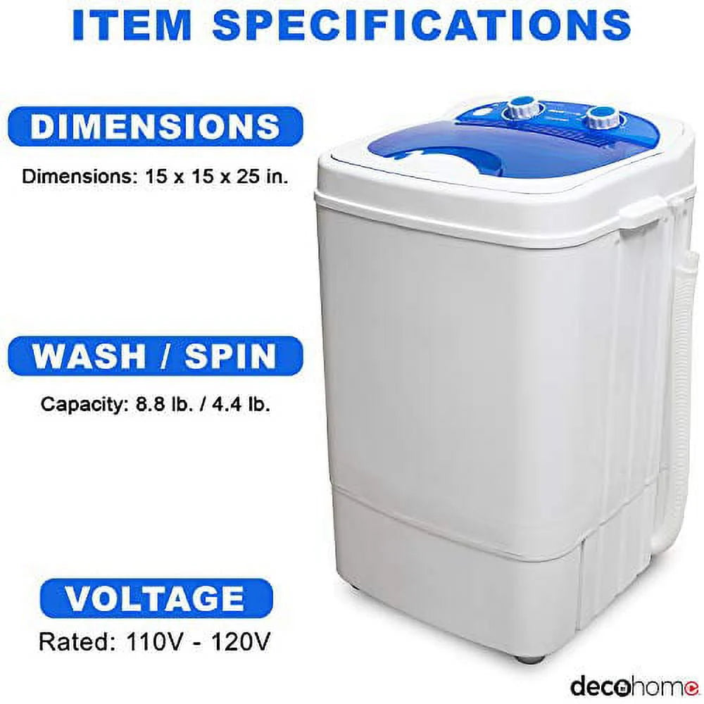 Portable Washing Machine 8.8 lb Capacity N5910