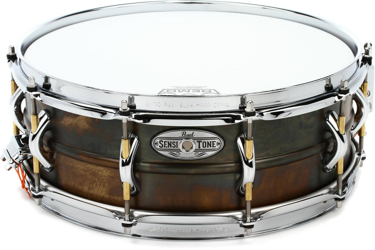 14x22 x 5x22 Beaded Brass Snare Drum V8299