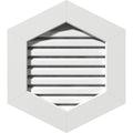 20x22W x 20x22H Vertical Peaked Gable Vent W1235