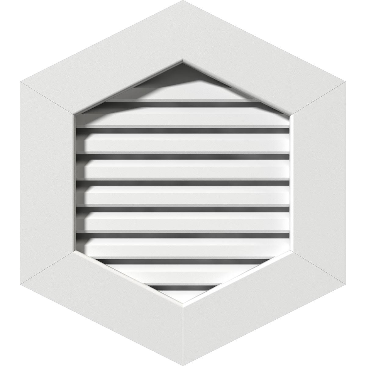 20x22W x 20x22H Vertical Peaked Gable Vent W1235