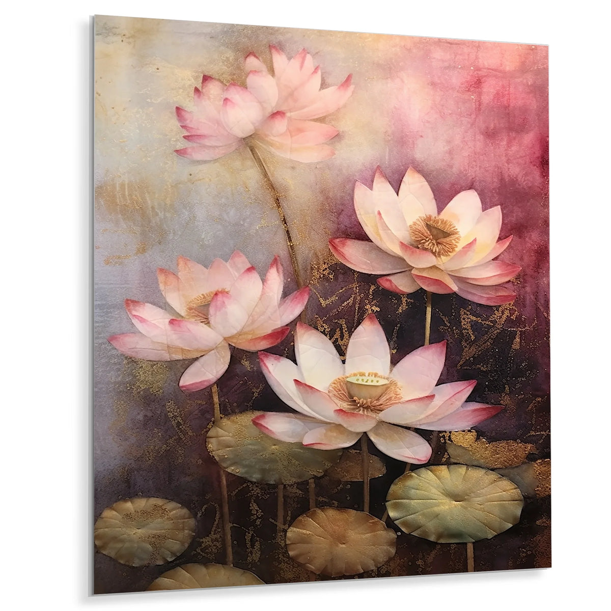 Floral Metal Art Print X782045