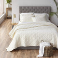King Cotton Linen Percale Quilt E507343