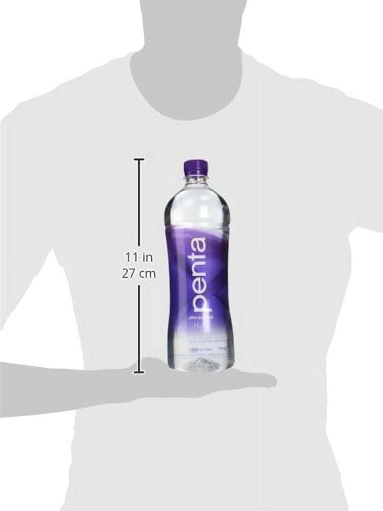 Purified Bottled Water, 33.8 Ounce (Pack of 12) P44336
