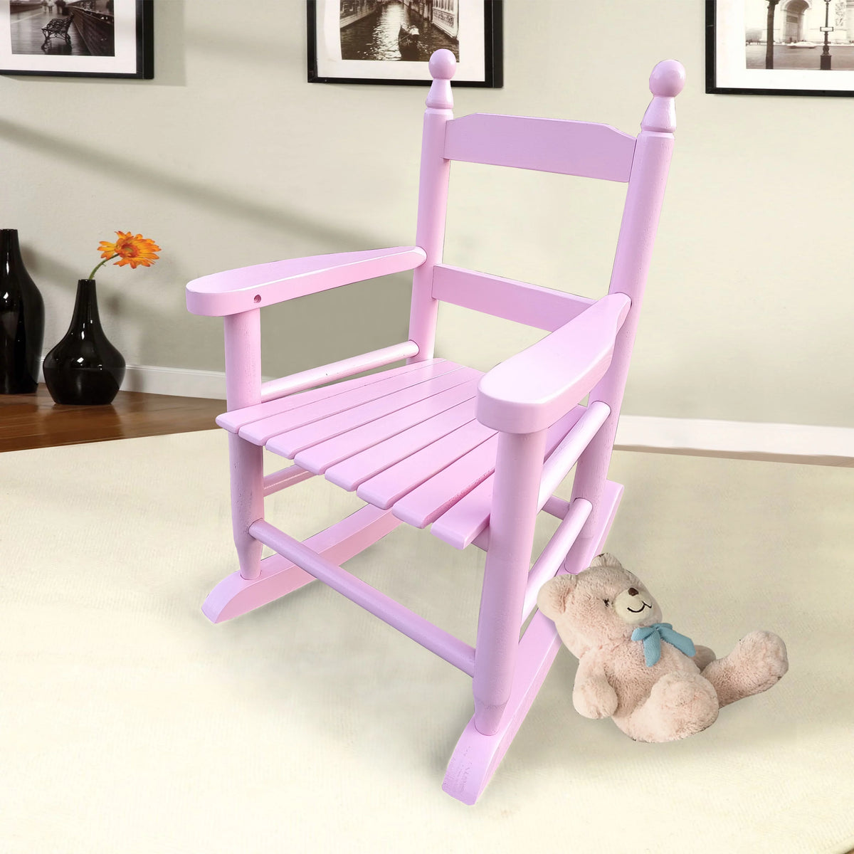Light Pink Kids Chair X18667
