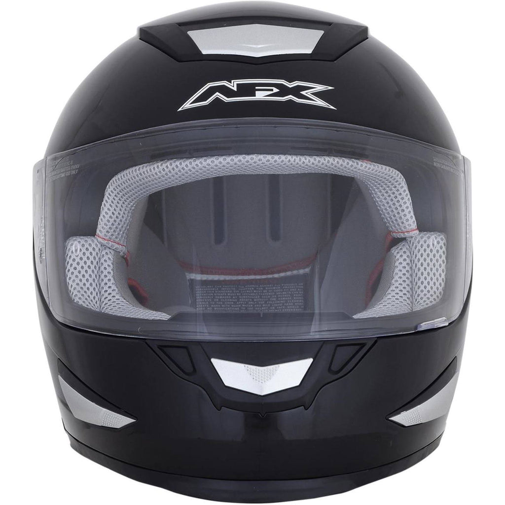 Gloss Black Solid Helmet D964