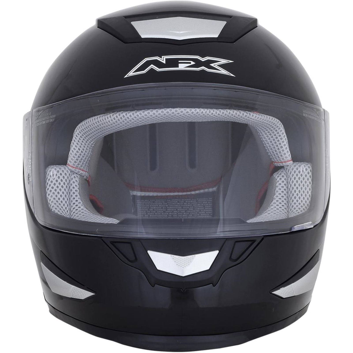Gloss Black Solid Helmet D964