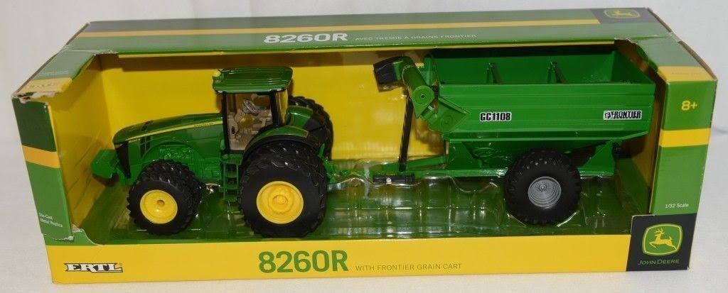 1:32 Scale Tractor with Grain Cart L9358