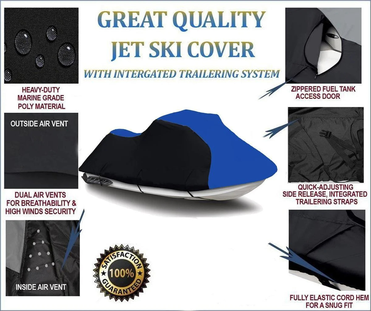 Heavy-Duty 600 Denier Jet Ski PWC Watercraft Cover X957
