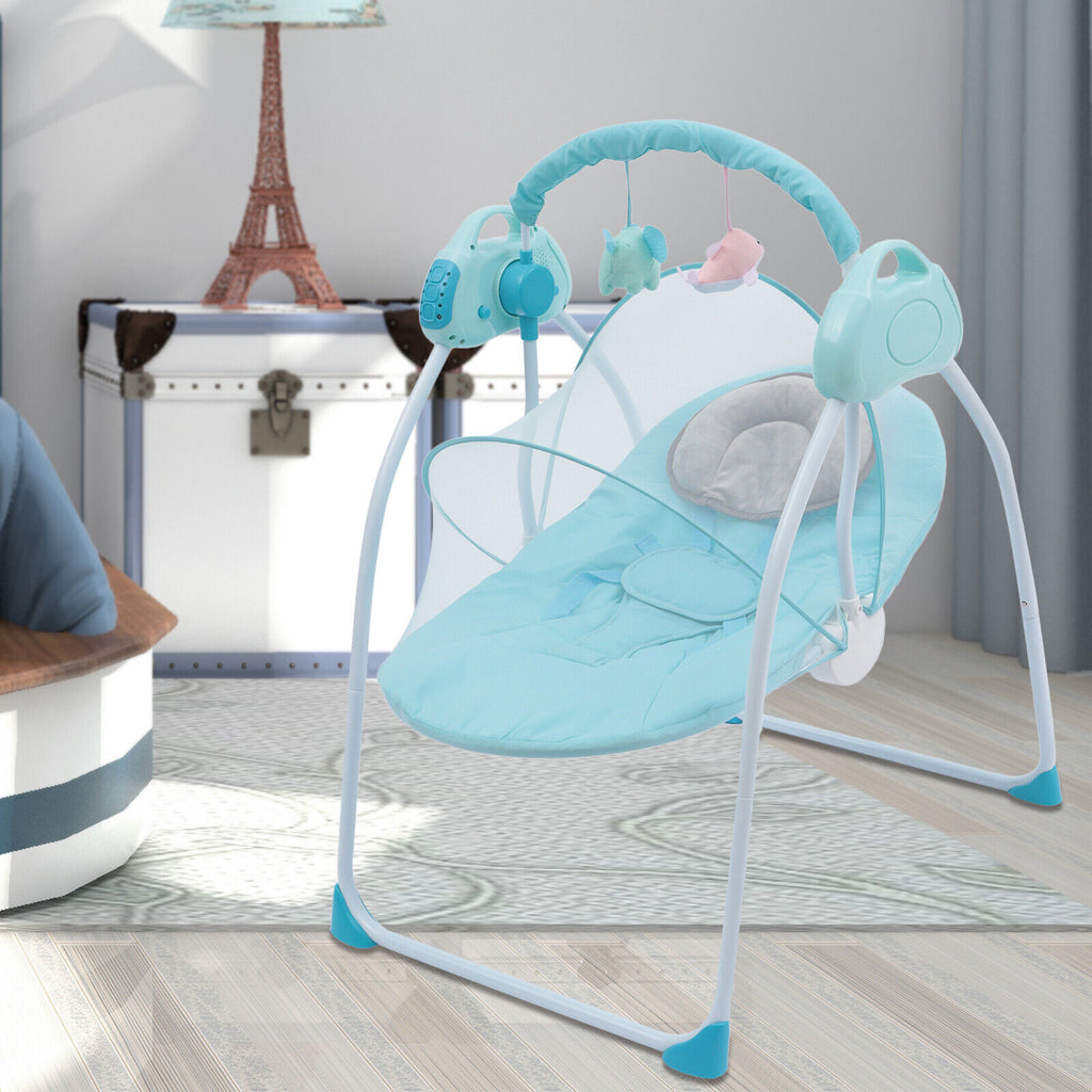 5 Speed Baby Bouncer Rocking Chair with Toys and Music M74827