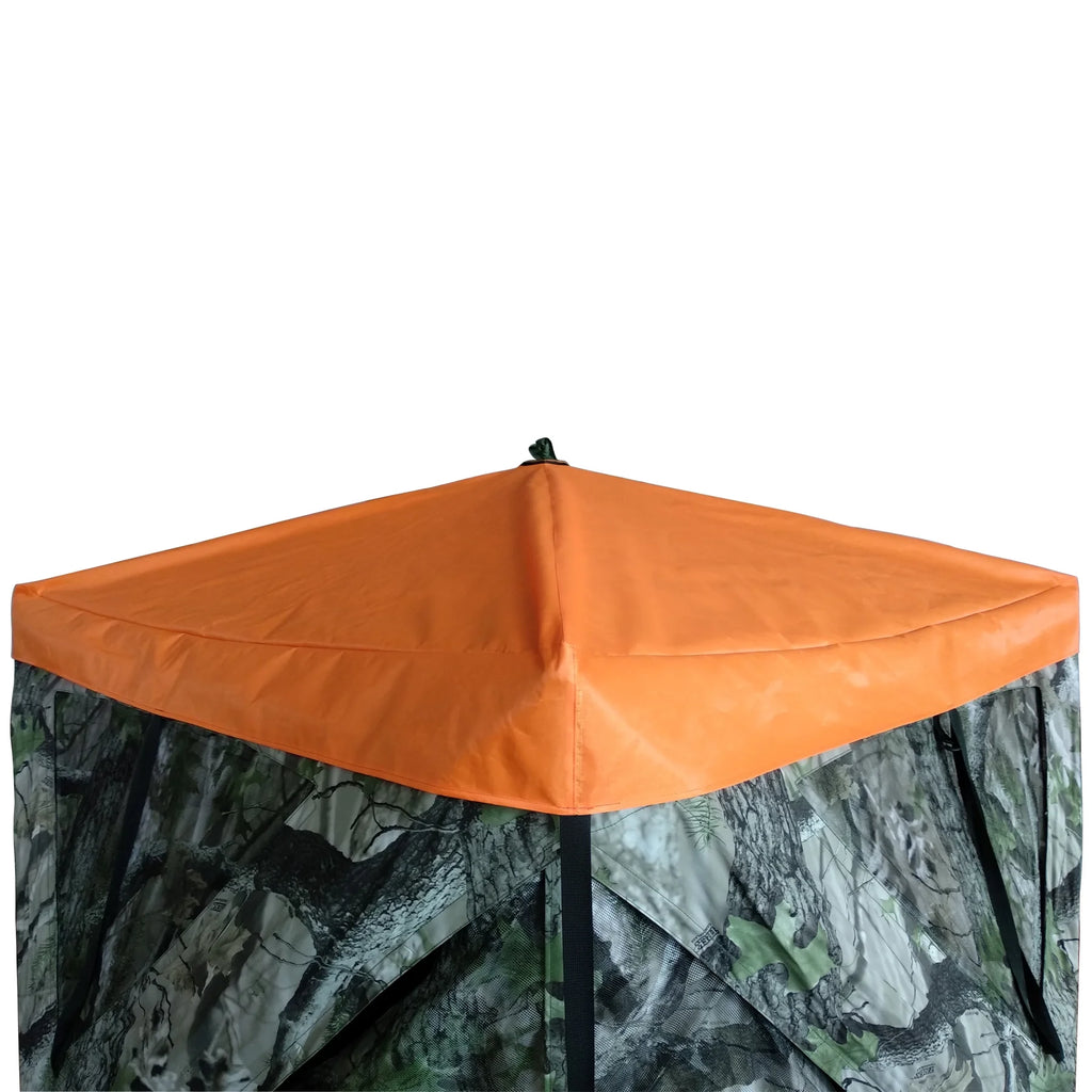 Blaze Orange Safety Blind Panels with Carrying Bag C99578