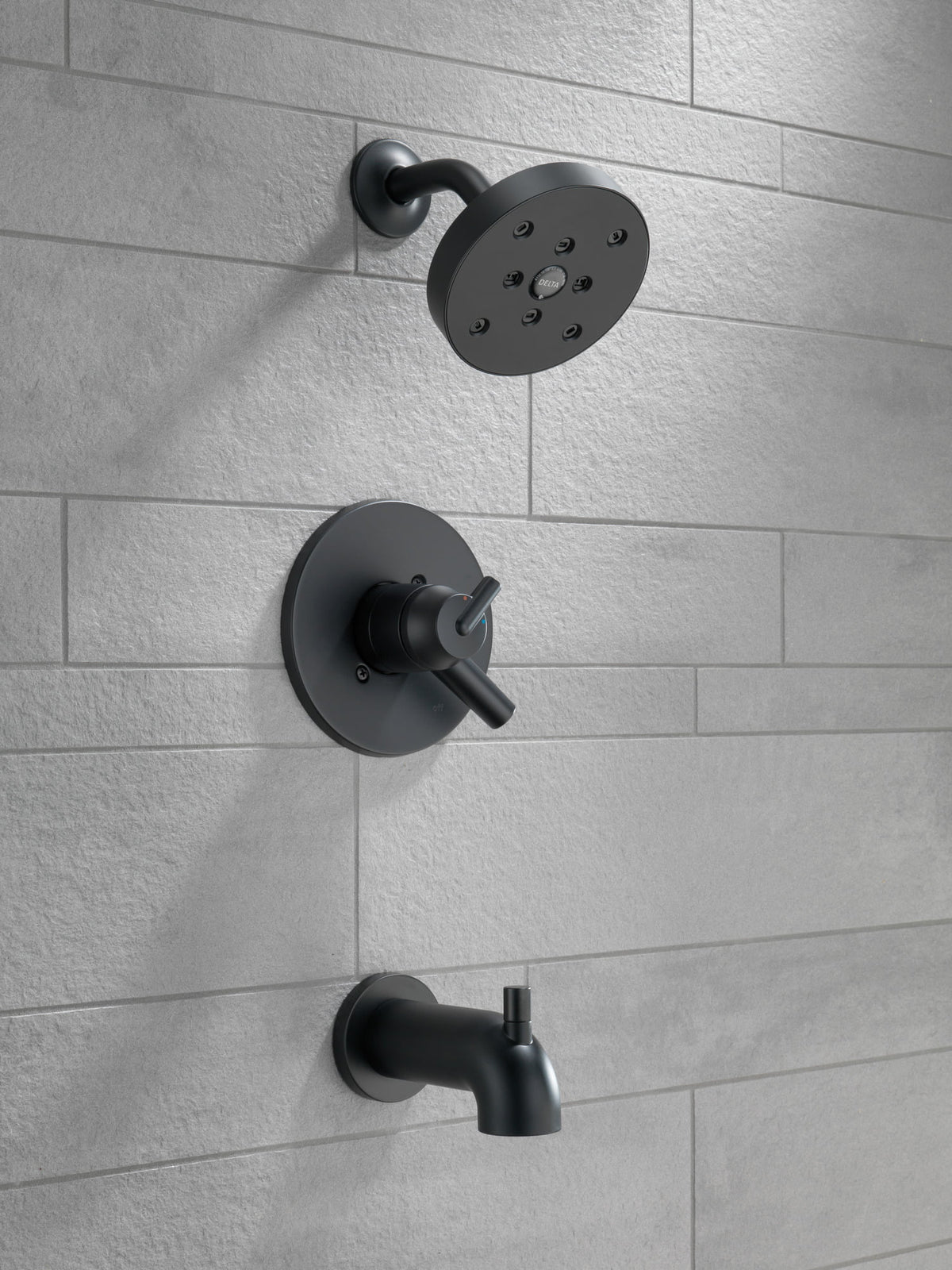 Matte Black Tub & Shower Trim F58831