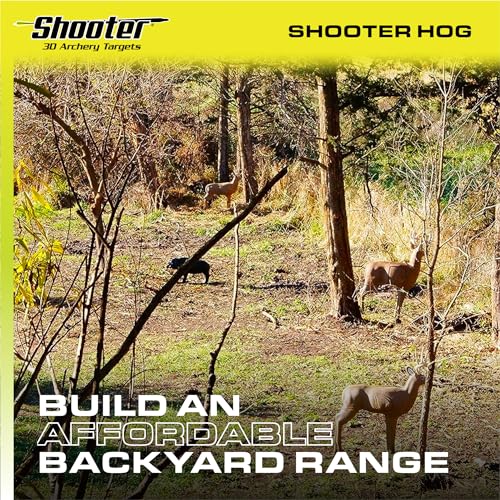 Black 3D Archery Hog Target X857796