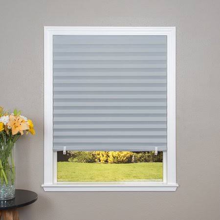 Gray Pleated Paper Shade 48" x 72" 6-Pack B2807