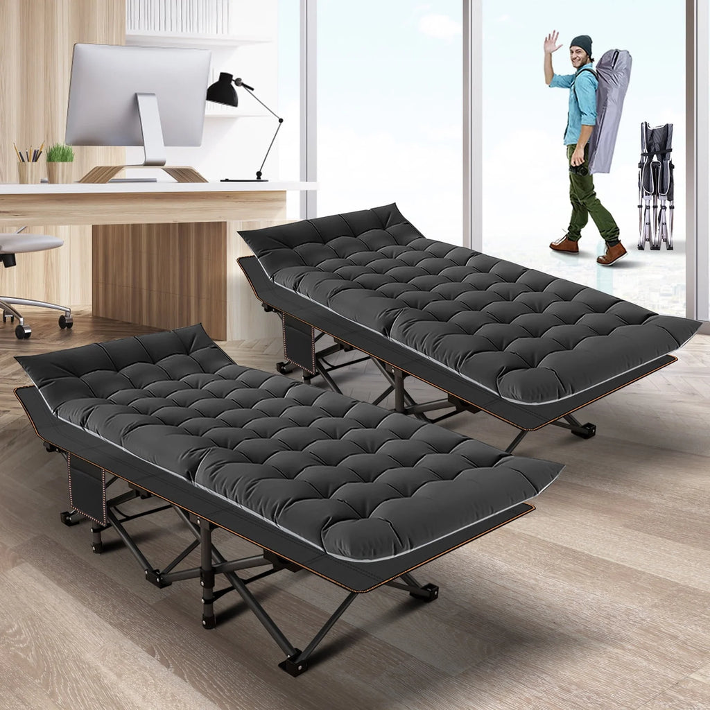 Folding Cot with 3.3 Inch Mattress and Carry Bag S939994