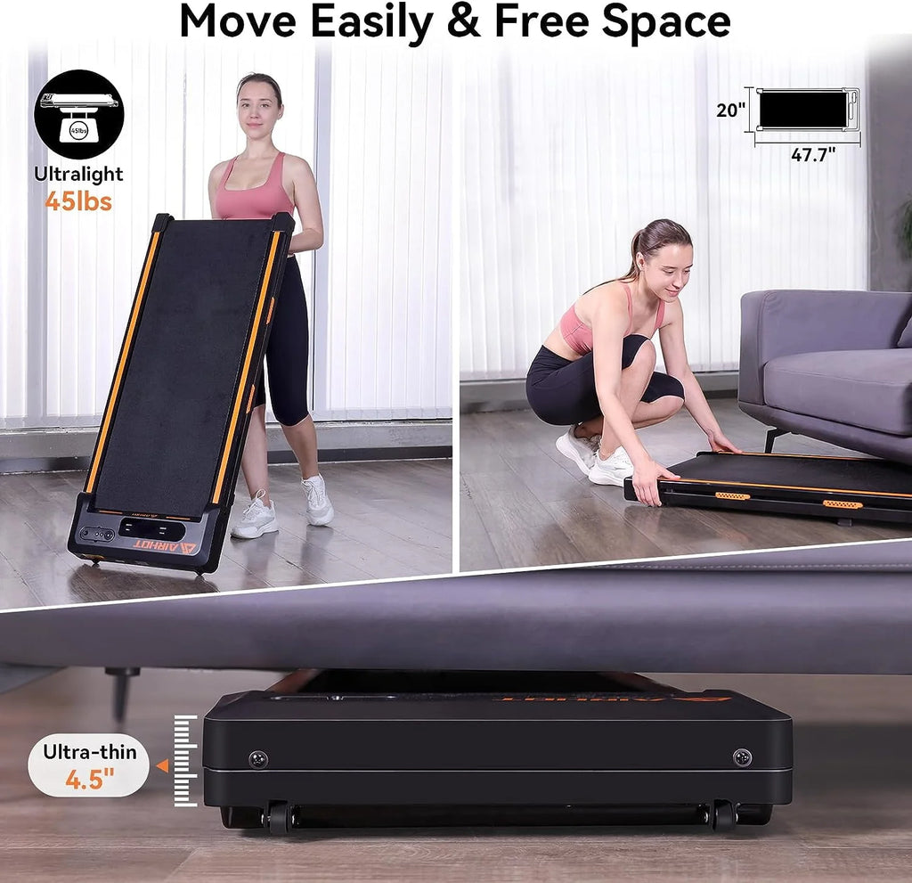 Under Desk Treadmill 2 in 1 Black U2750