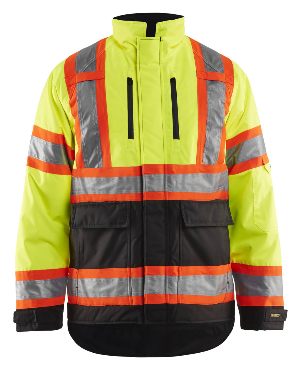 Hi-Vis Winter Jacket Yellow/Black P471