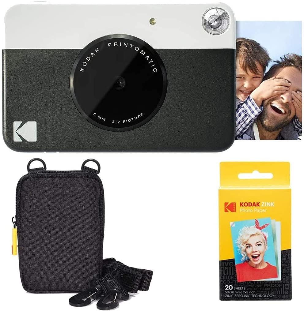 Instant Camera + Zink Paper + Case I8216