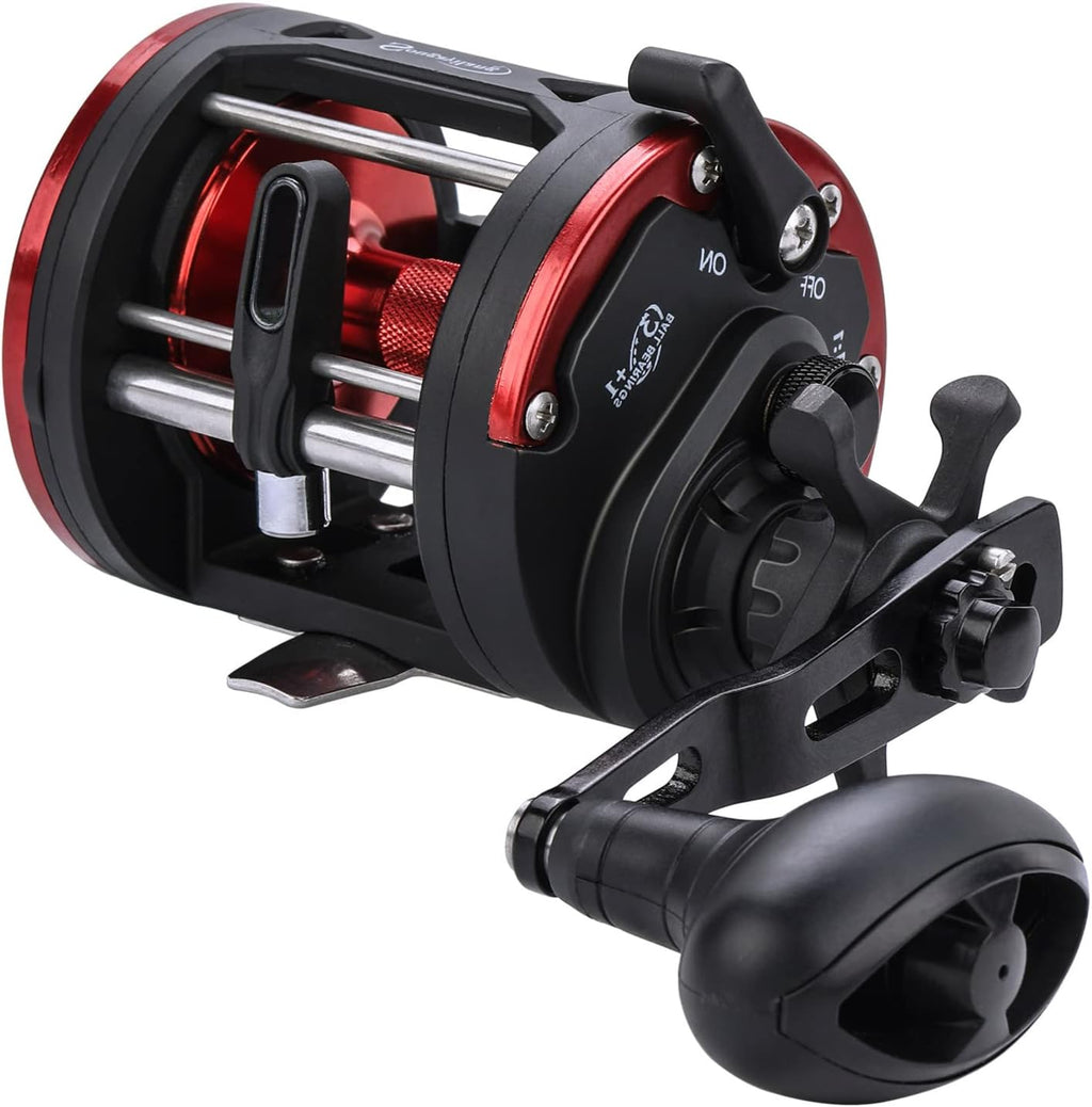 Pack of 2 Graphite Body Conventional Trolling Reel F65776