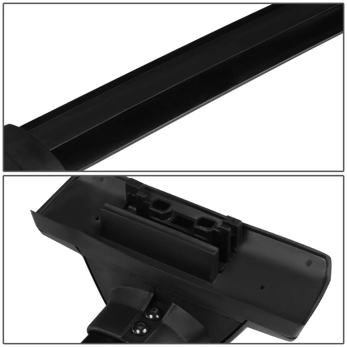 Black Coated Aluminum Roof Rack Crossbar B687