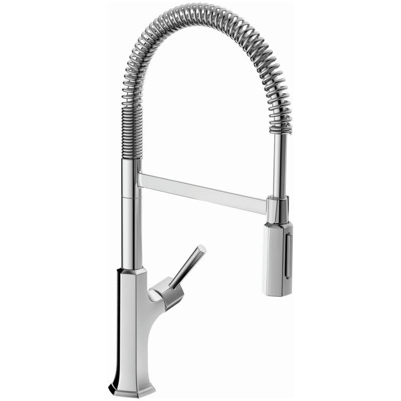 Chrome Single Handle Kitchen Faucet F609235