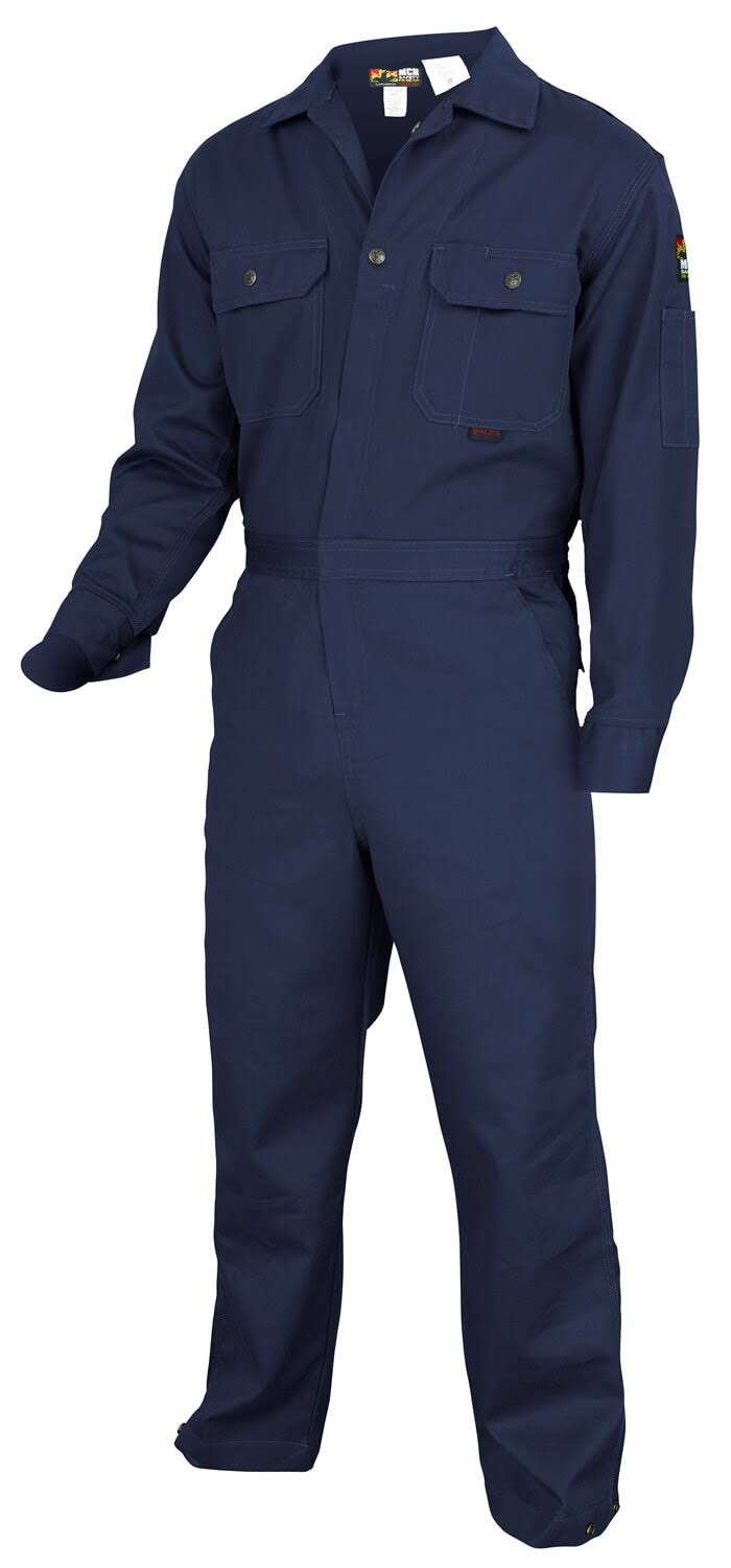Navy Blue FR Coverall Z21005