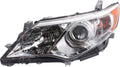 Toyota Camry Halogen Headlight Assembly Driver Side 2012 2013 2014 Y46901
