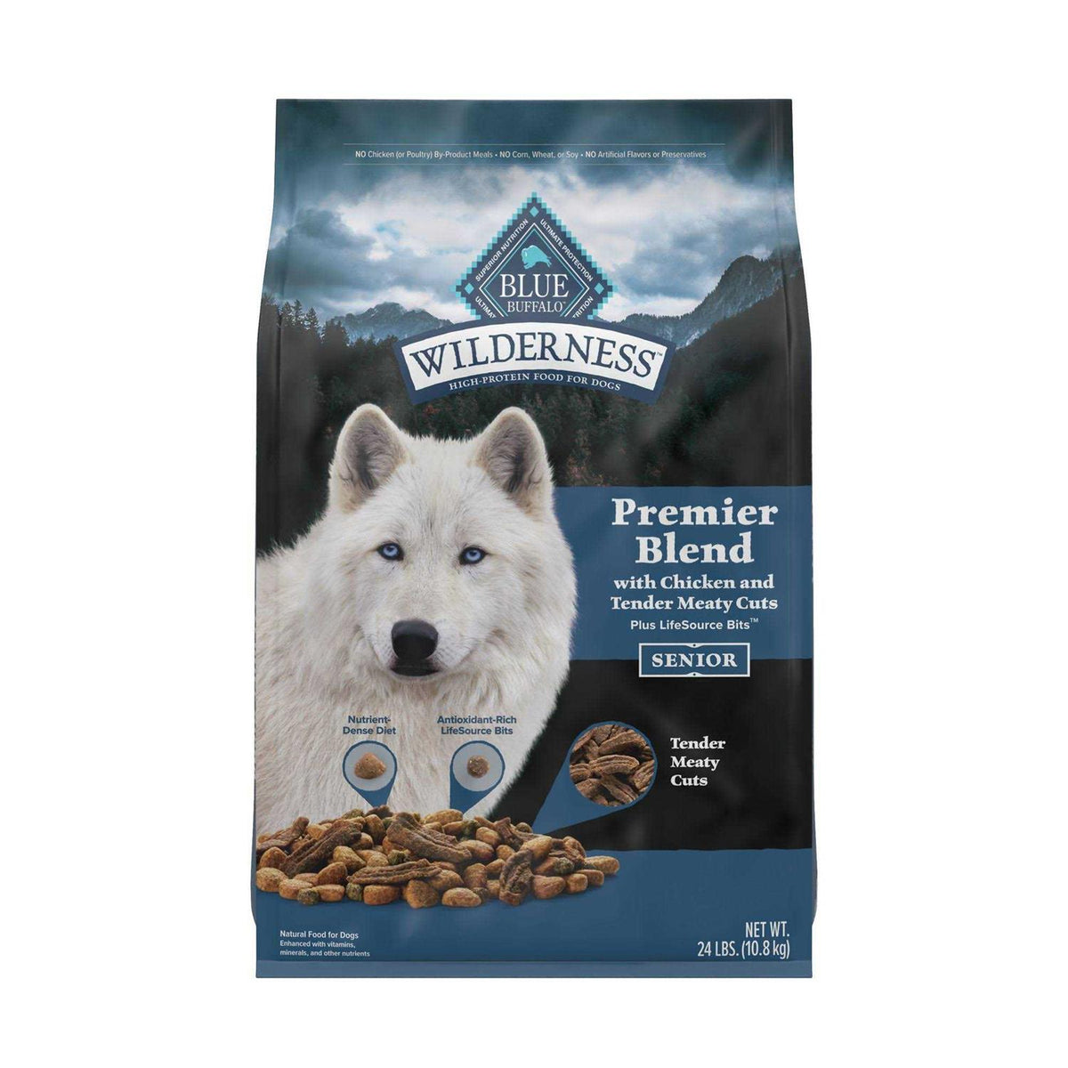 Senior Chicken Dry Dog Food U50366