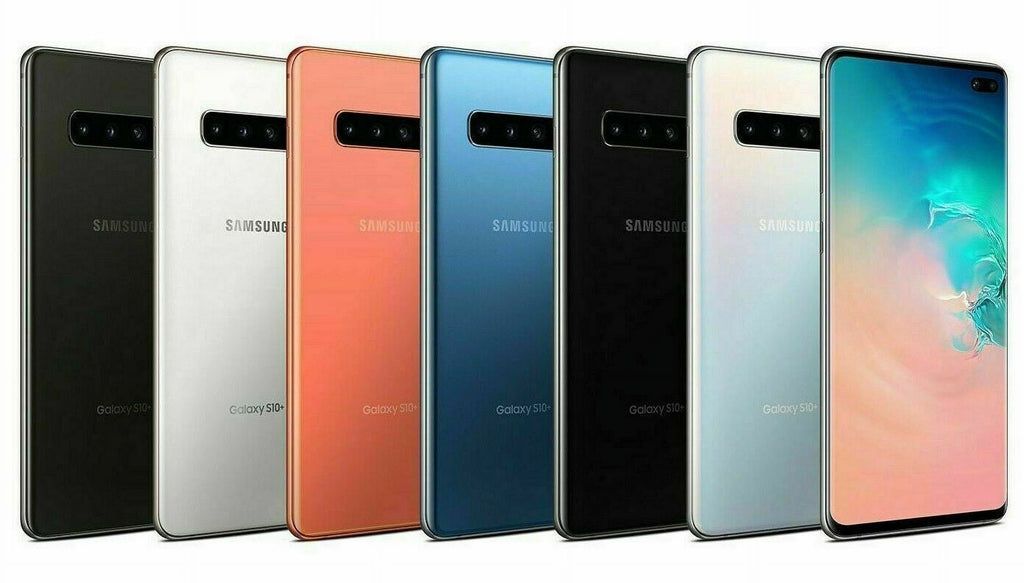 Factory Unlocked Refurbished Samsung Galaxy S10+ 128GB Blue Cell Phone H15300