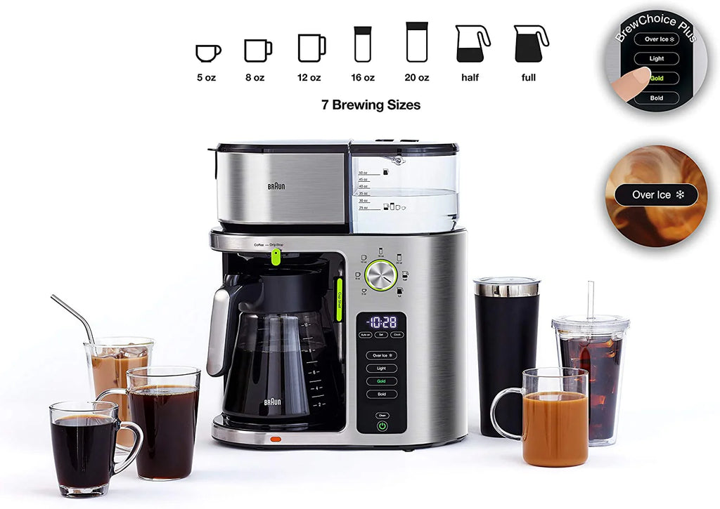 SCA Certified Coffee Maker with 7 Brew Sizes K728868