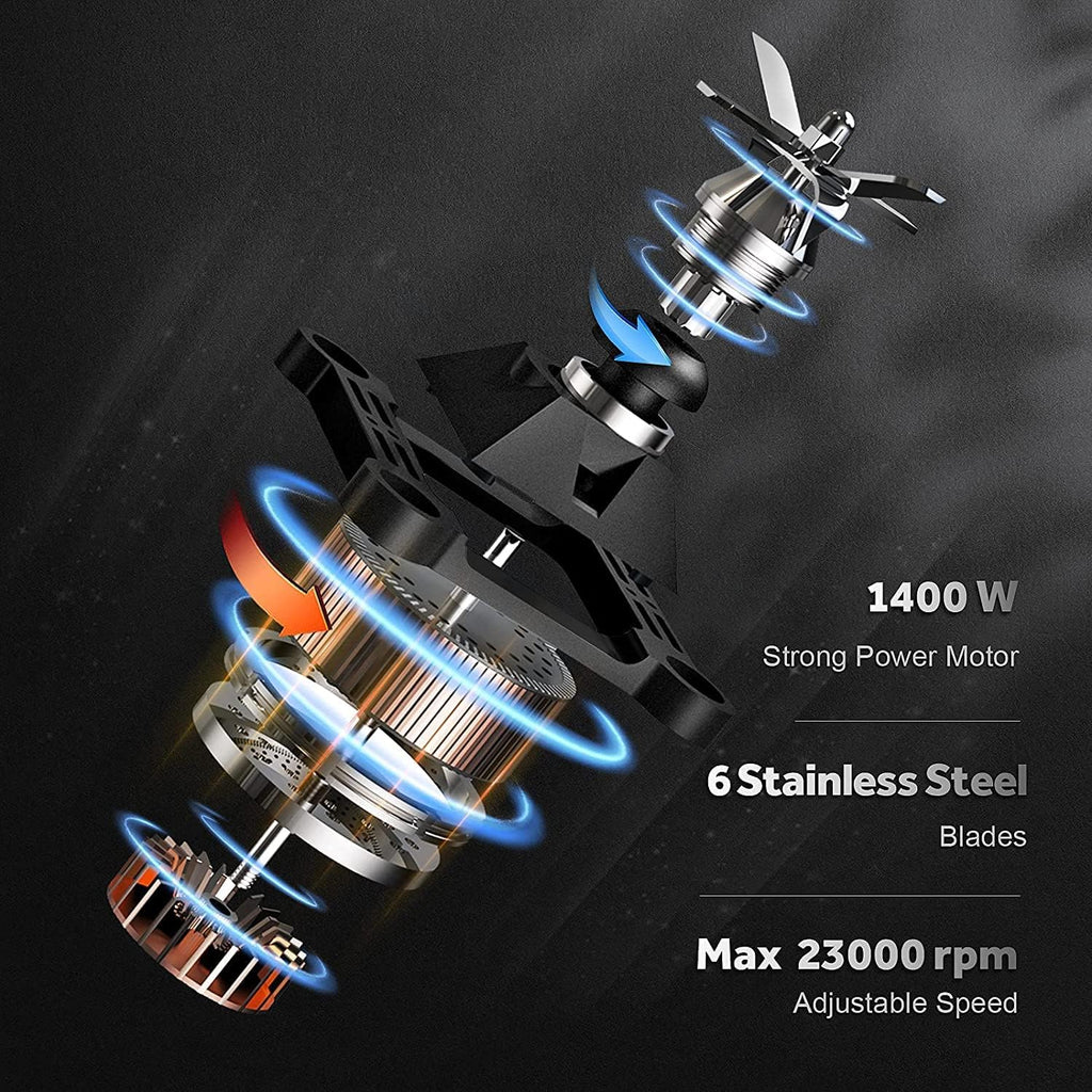 2L Countertop Blender with Ice Crusher, Pack of 2 M9114