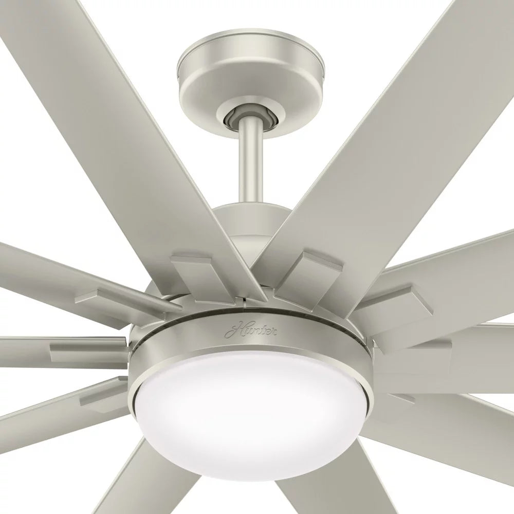 60" 10 Blade Indoor / Outdoor Led Ceiling Fan P7473