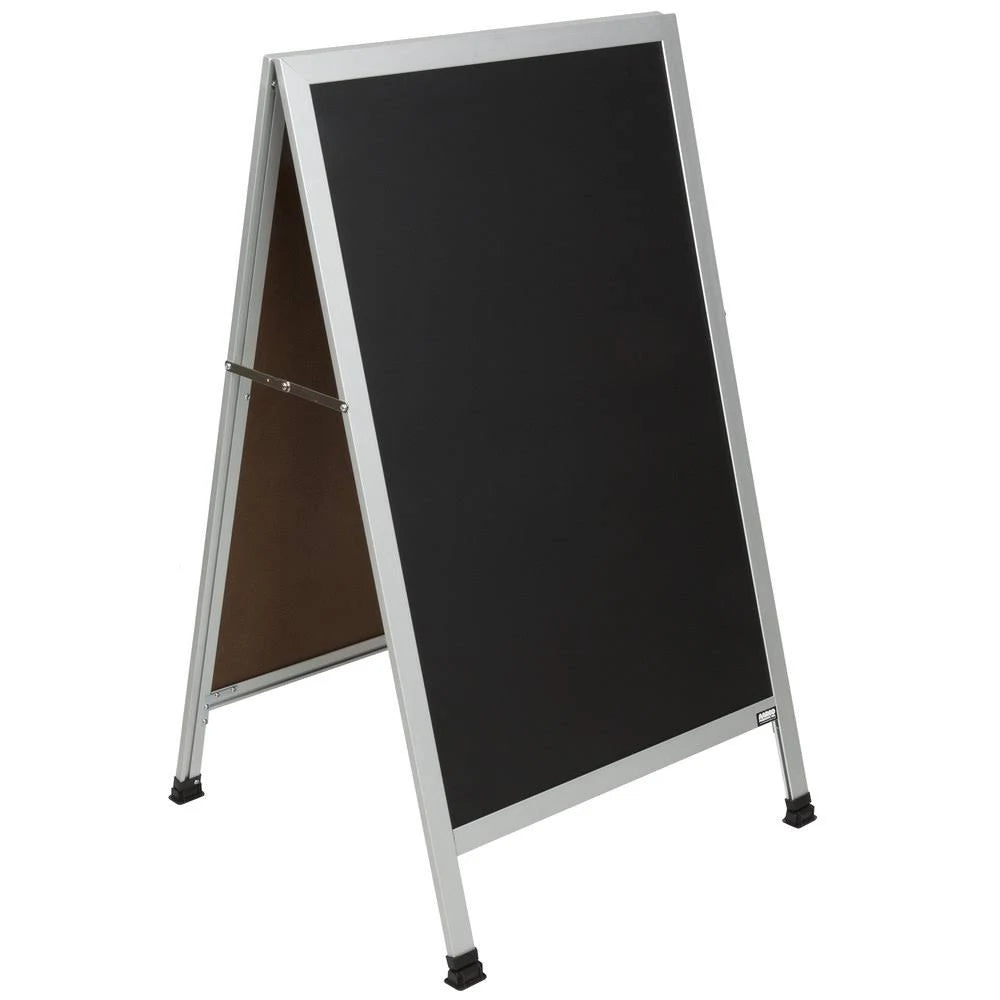 Composite Sidewalk Chalkboard Aluminum U52946