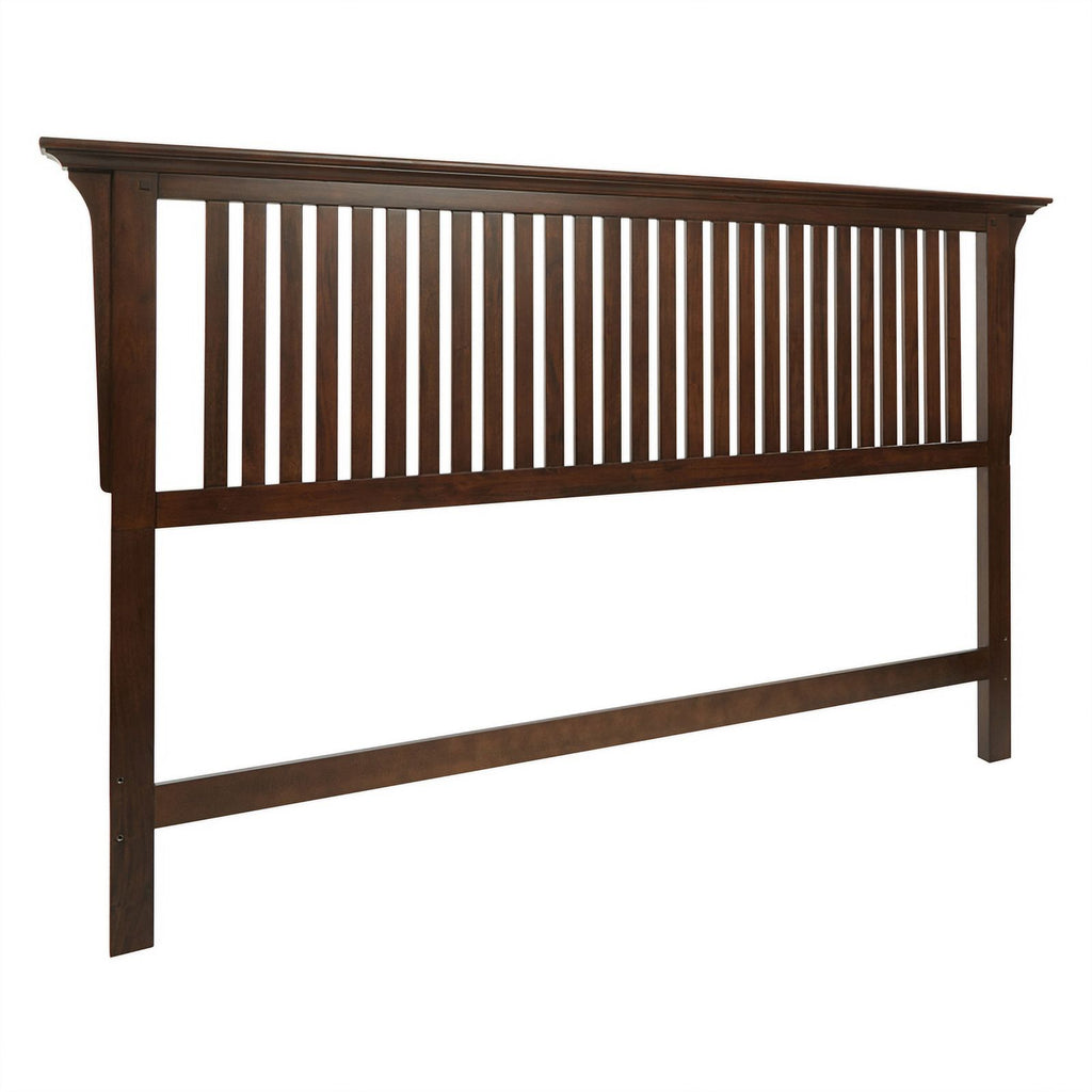 Vintage Oak Finish King Headboard H800495