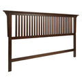 Vintage Oak Finish King Headboard H800495
