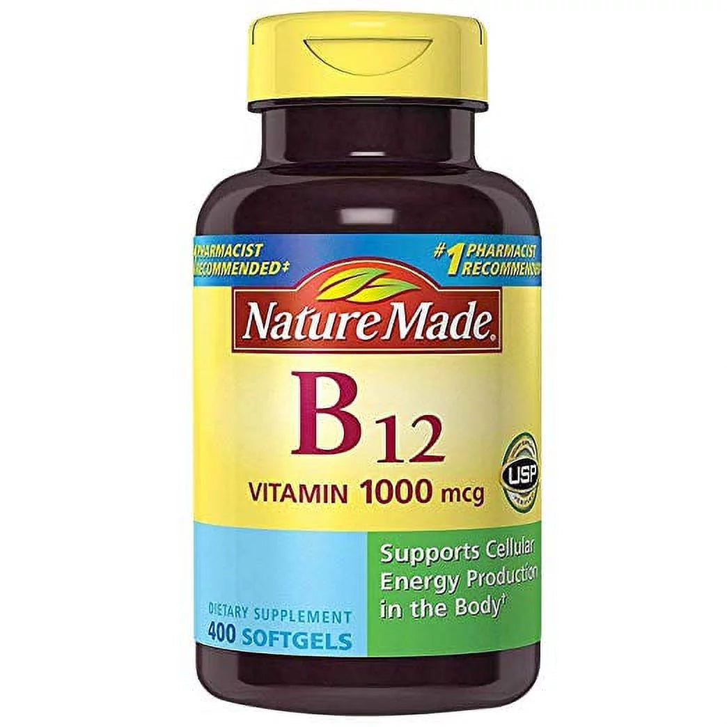 Vitamin B12 1,000mcg Softgels, 400 ct. N43092