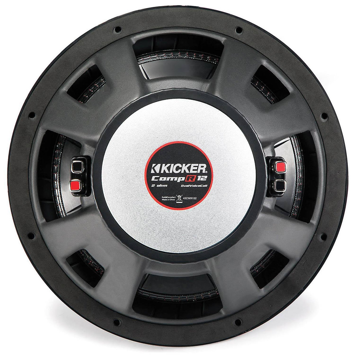12x22 2000W Dual 2 Ohm Car Subwoofer Pair X52716