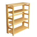 34x22 Folding Bookcase Medium Oak N46264