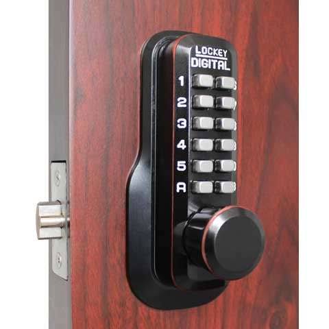 Mechanical Keyless Deadlocking Spring Latch Lock E163