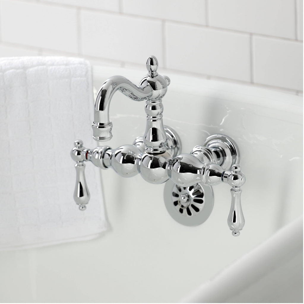 Wall Mount Clawfoot Tub Faucet Oil Rubbed Bronze F639