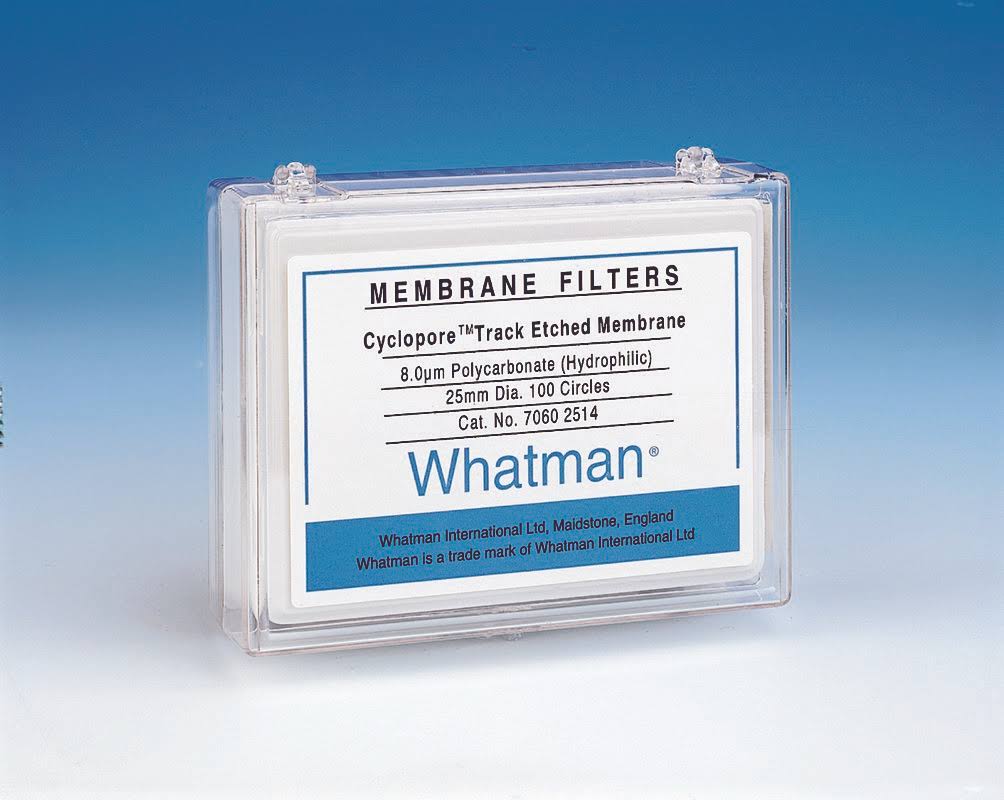 Hydrophilic Polycarbonate Filter Membrane 0.8 um, 25 mm (100/Pack) C913524