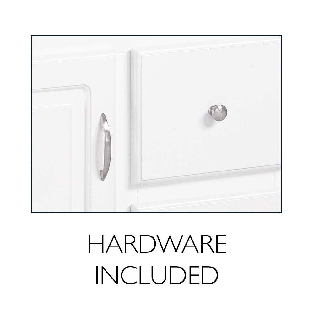 2-Door 21 in. Bathroom Wall Cabinet in White I4120