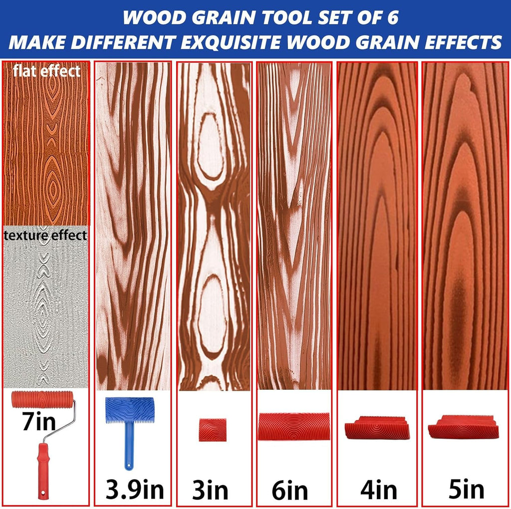 11pcs Wood Grain Tool Set C501