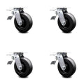 Polyolefin Swivel Caster Set 4 B297