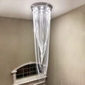 H91'' High Ceiling Modern Crystal Chandelier C539321