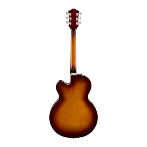 Havana Burst Hollowbody Electric Guitar with Bigsby A8639